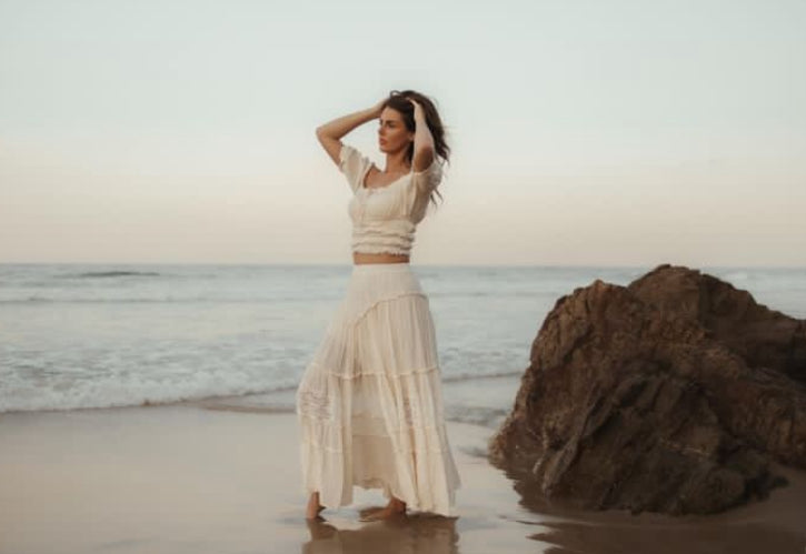 Short Sleeve Fringe Top