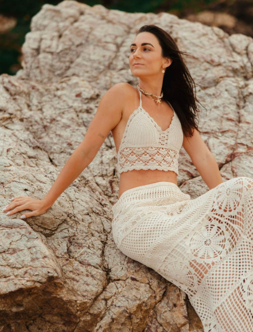 Vintage Crochet Skirt