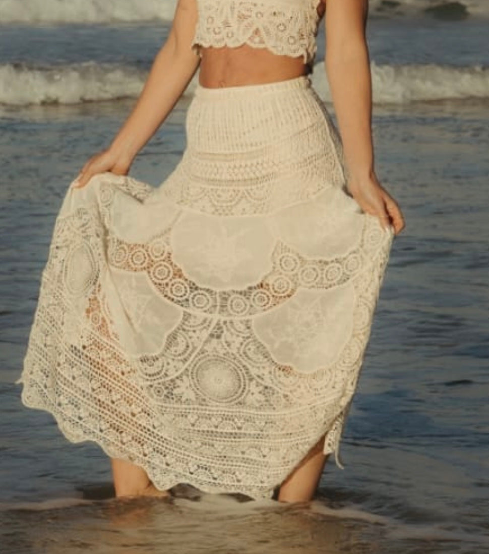 Retro Lace Skirt