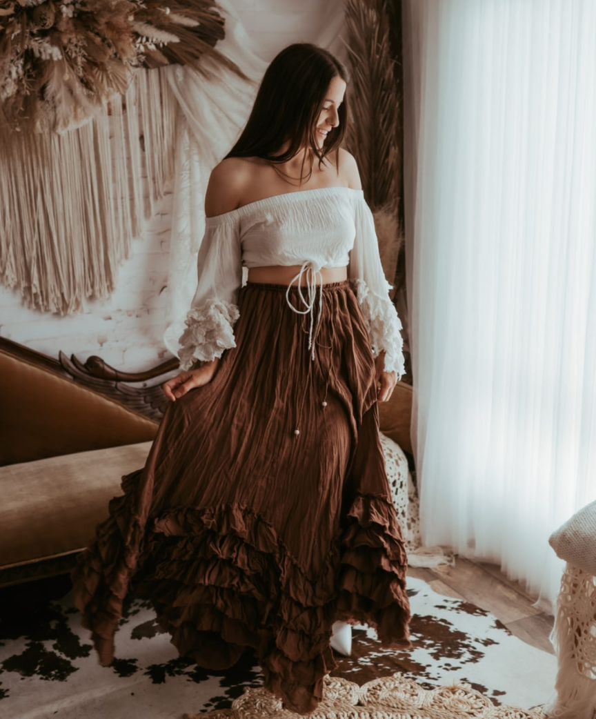 Coco Bronze Gypsy Skirt & Gypsy Top