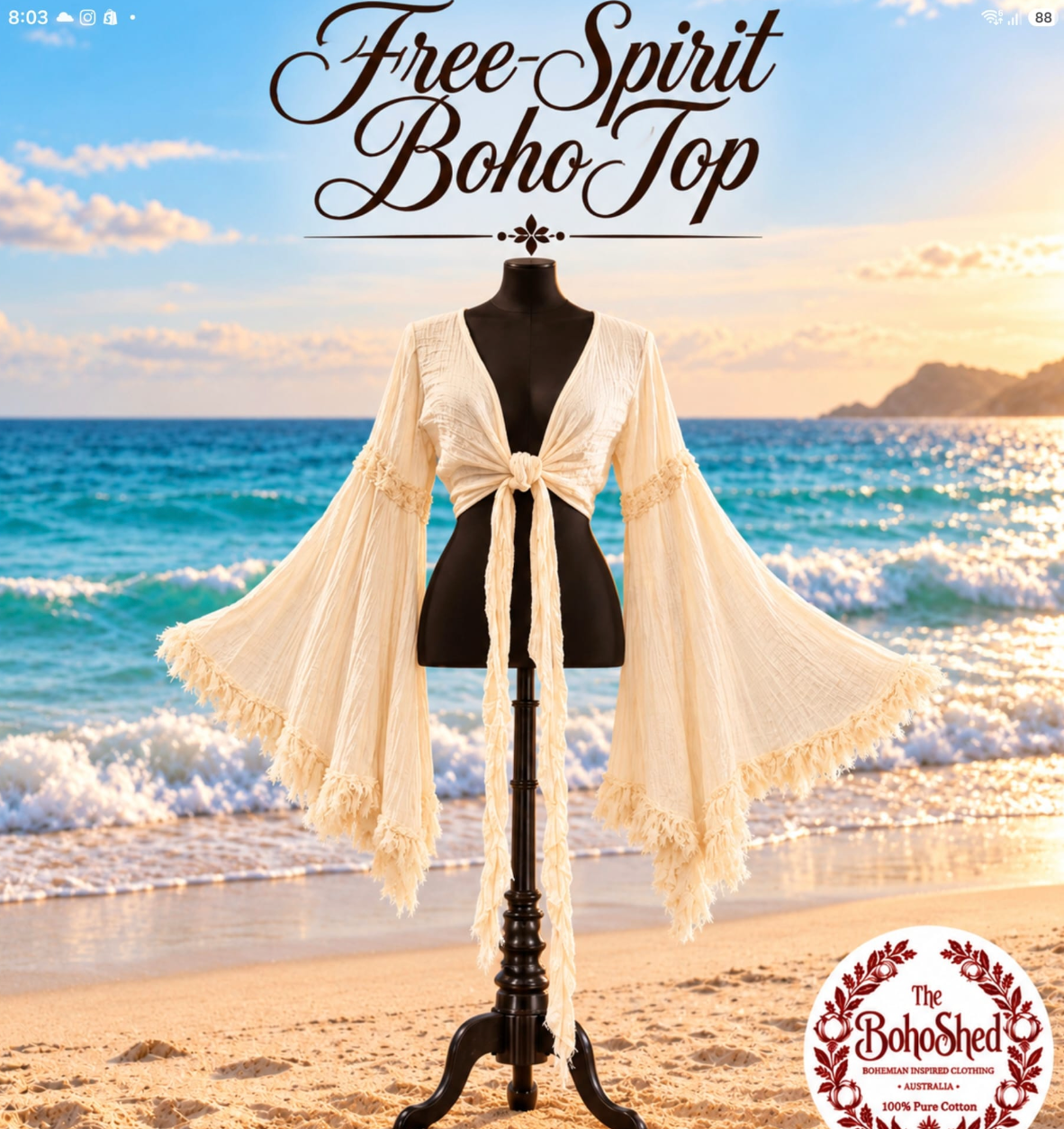 Free Spirit Boho Top