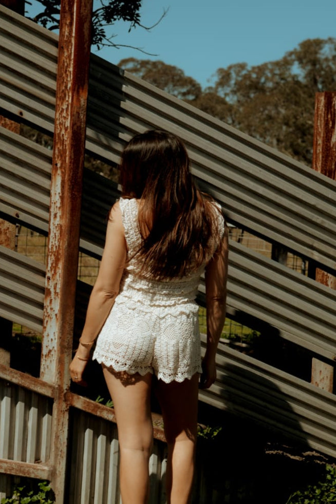 Retro Lace Shorts