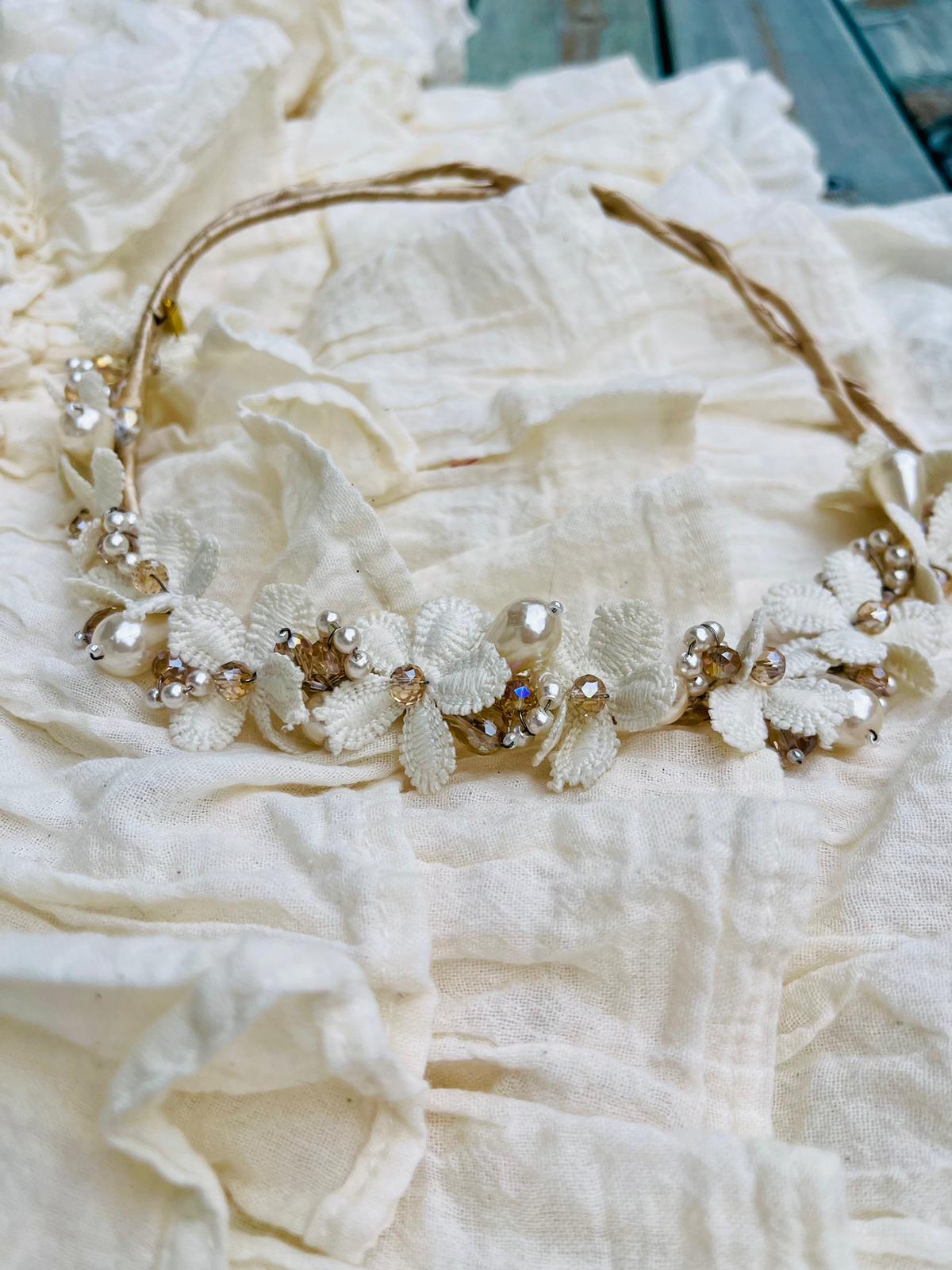 The Boho Headband Ivory