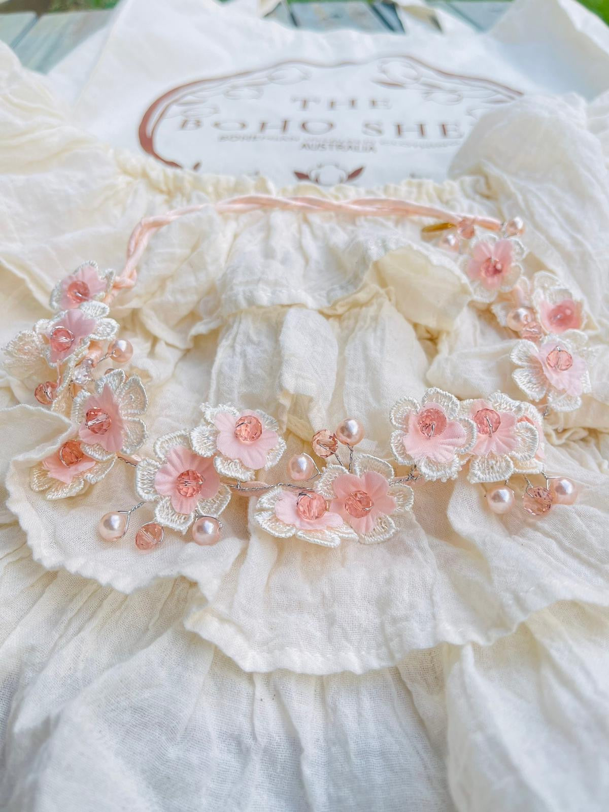 The Boho Headband Pink