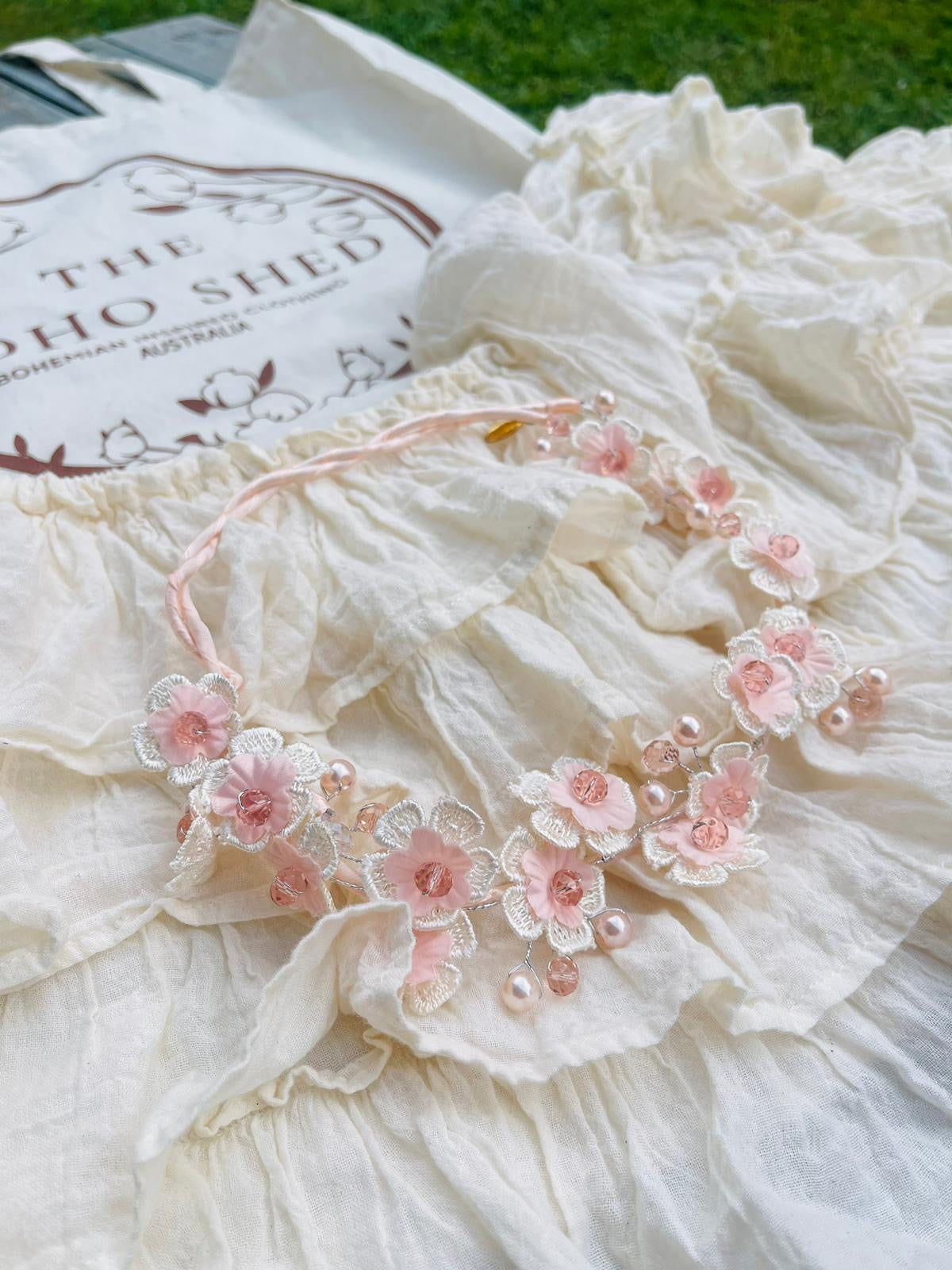 The Boho Headband Pink