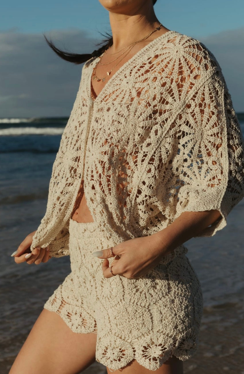 Crochet Button Top
