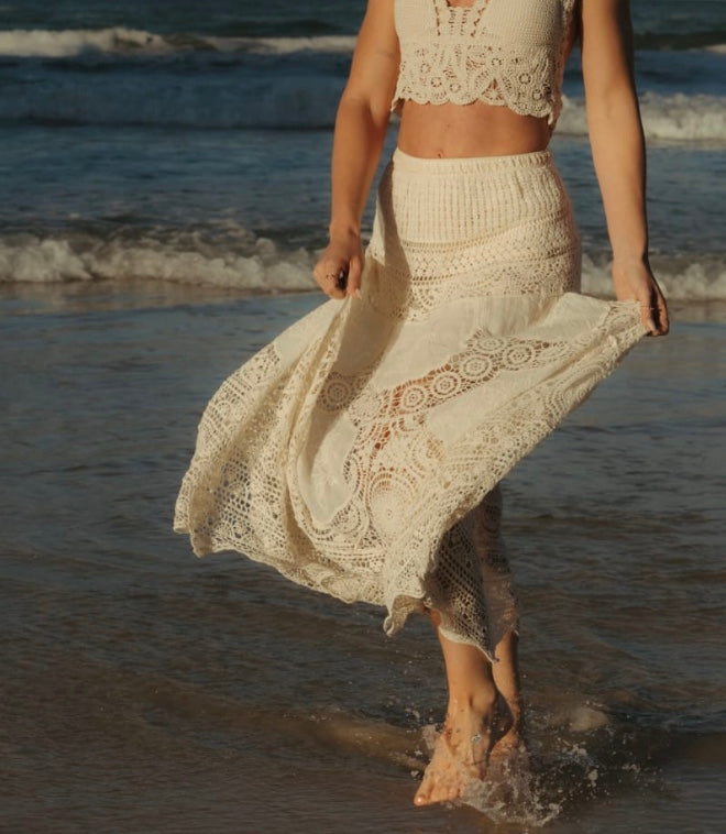 Retro Lace Skirt