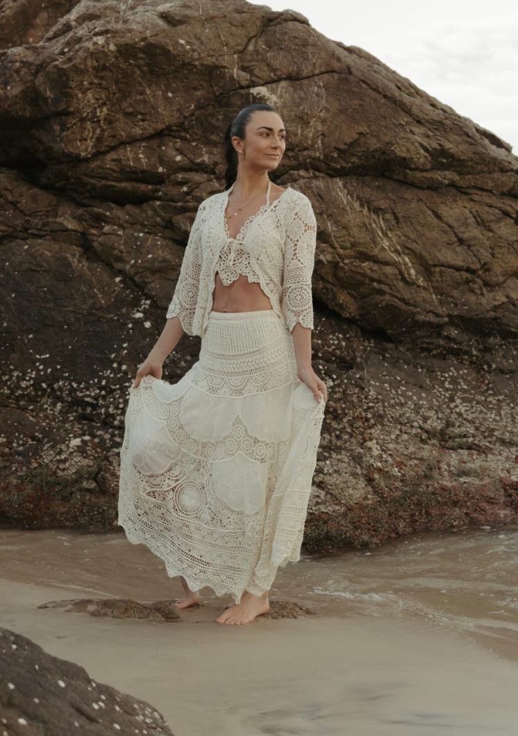 Retro Lace Skirt