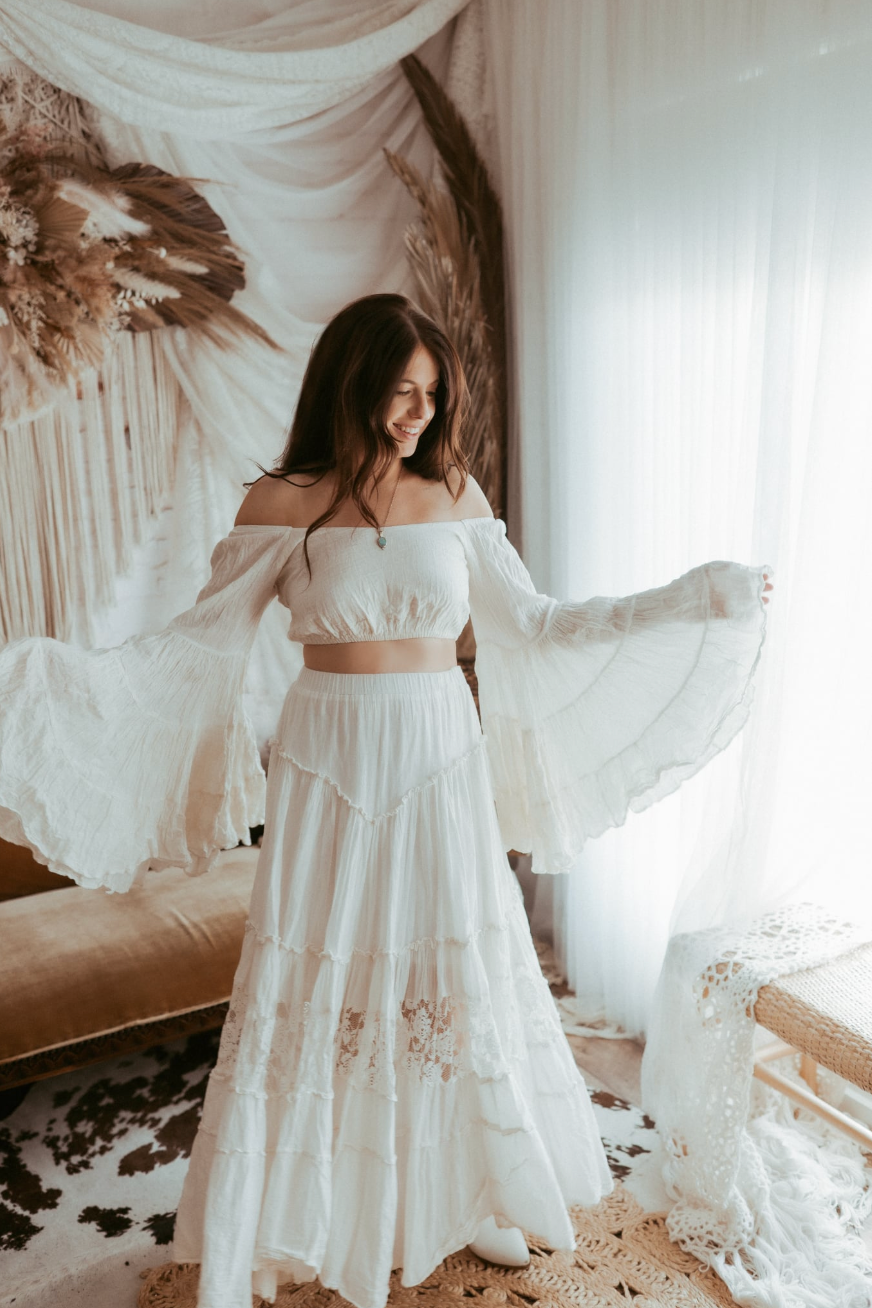 Vintage Soul Top & Vintage Lace Skirt