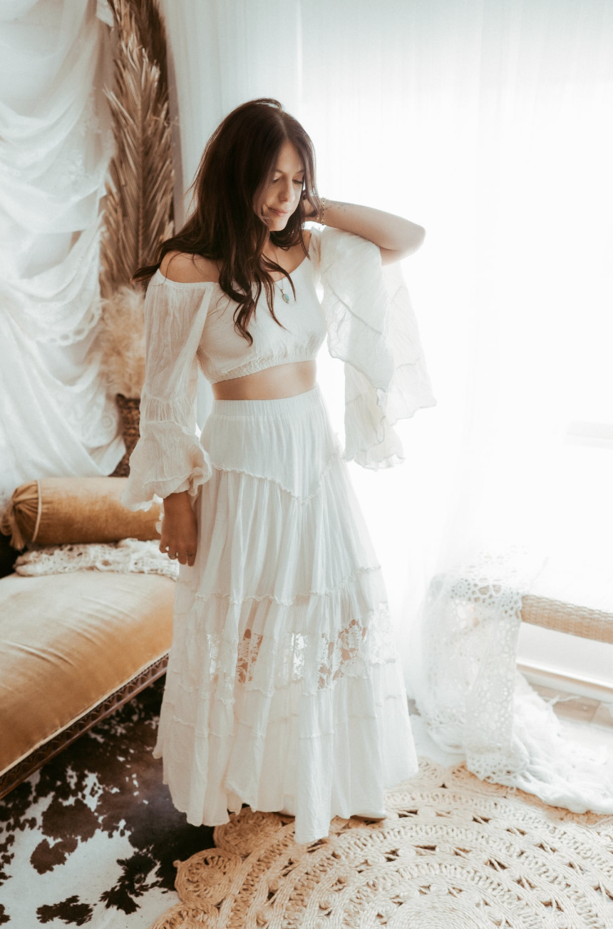 Vintage Soul Top & Vintage Lace Skirt