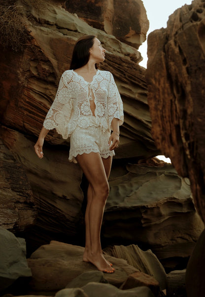 Retro Lace Shorts