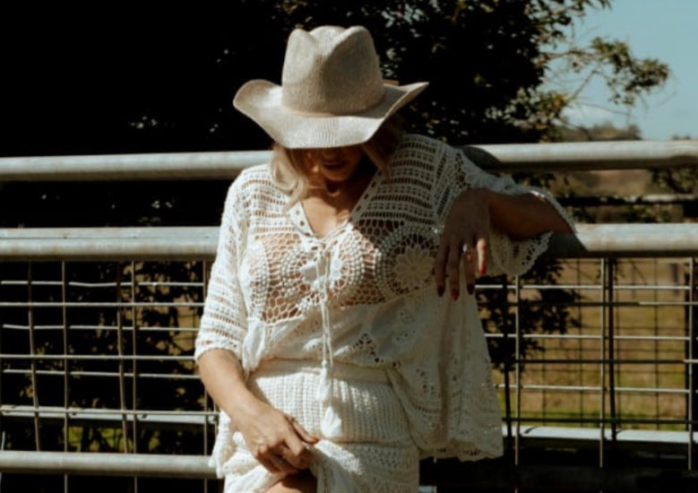Retro Lace Top