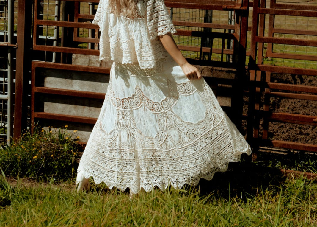 Retro Lace Top
